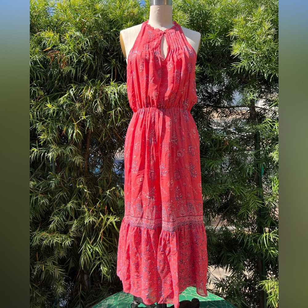 Joie dress color Strawberry, 100% silk